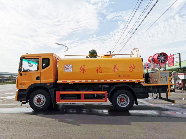 國(guó)六【11-13立方 圓箱】東風(fēng)多利卡D9抑塵車